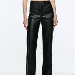 Faux Leather Pants